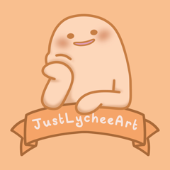 Just Lychee Art logo