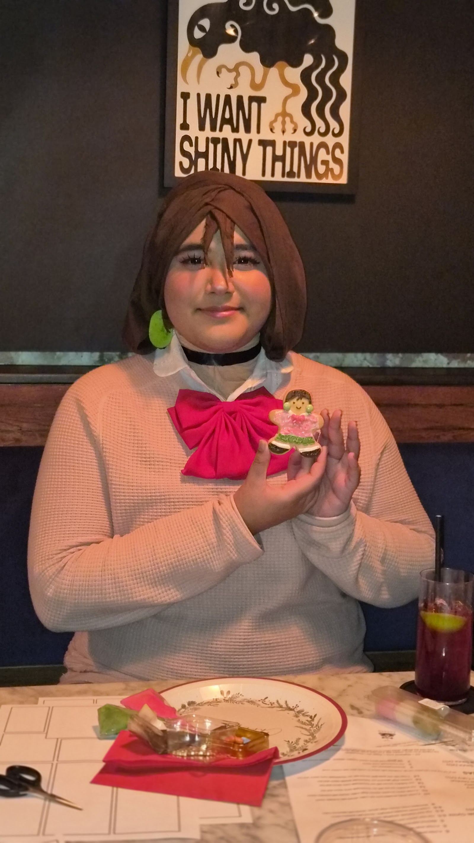 Attendees in classic anime-inspired cosplay